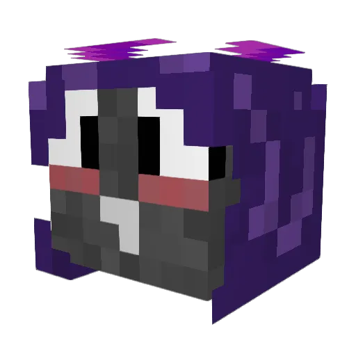 Amars95 Minecraft avatar head, 3D render