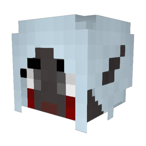 Amarth94 Minecraft avatar head, 3D render