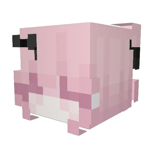 Amartolos Minecraft avatar head, 3D render
