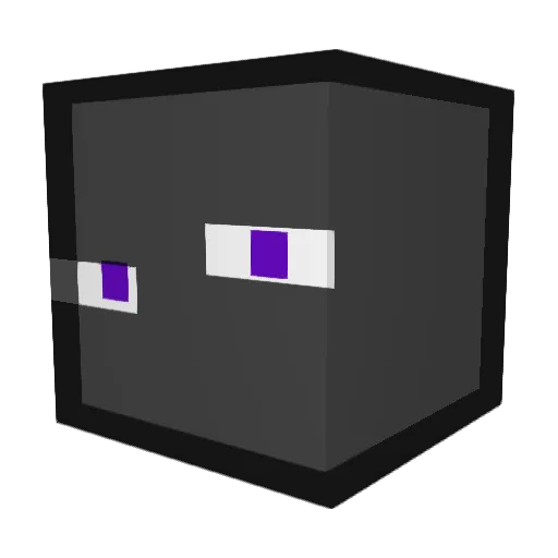 Amateur_Creator Minecraft avatar head, 3D render