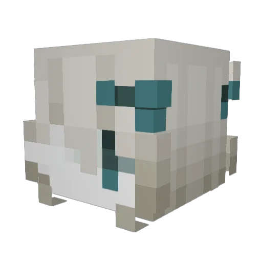 Amayuki0815 Minecraft avatar head, 3D render