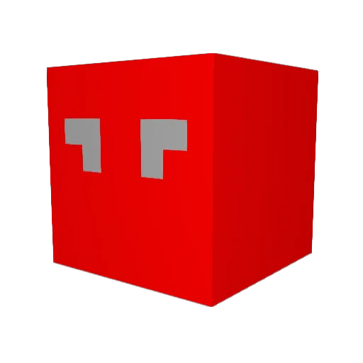 AmazingMiracle Minecraft avatar head, 3D render