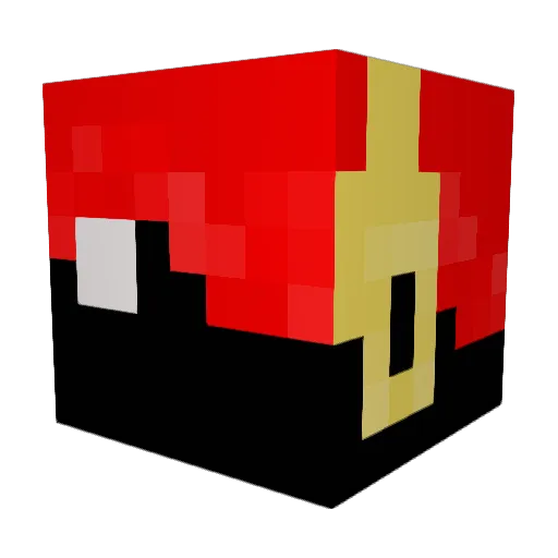 AmazingSkelly Minecraft avatar head, 3D render