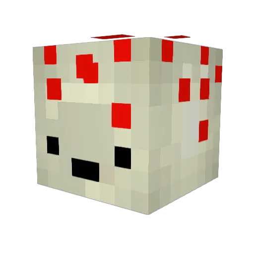 AmazingVinnie Minecraft avatar head, 3D render