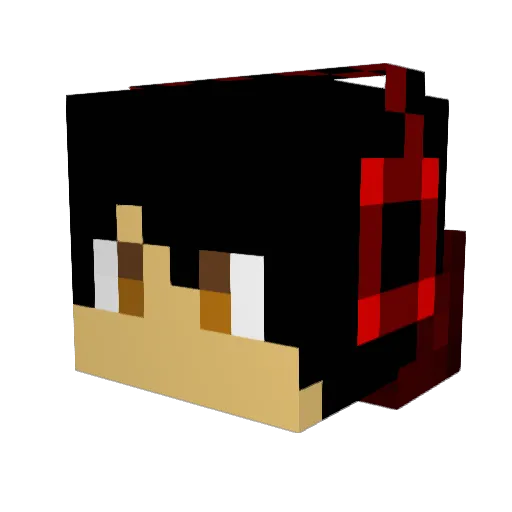 AmazinglyRoyal Minecraft avatar head, 3D render