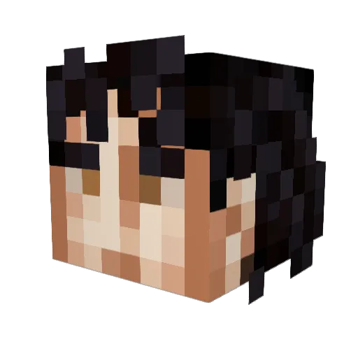 Minecraft-Avatar von Ambataboos: Kopf als 3D-Render