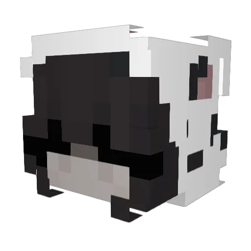 Ambergris0 Minecraft avatar head, 3D render