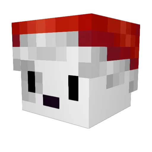 Ambertje123 Minecraft avatar head, 3D render