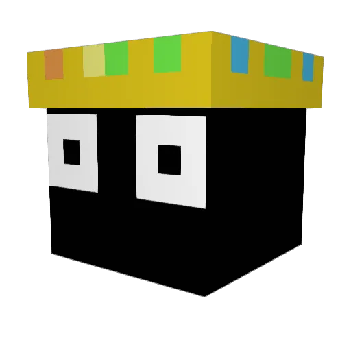AmbidextrousNoob Minecraft avatar head, 3D render