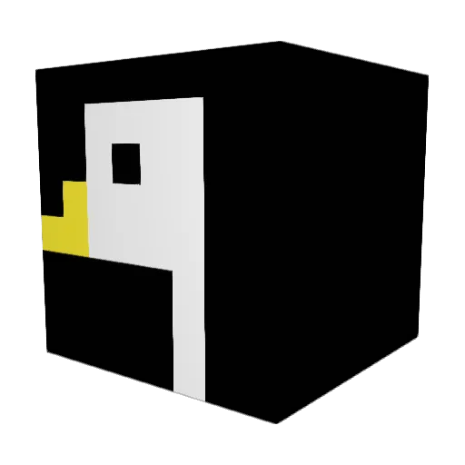 AmbitiousOnex Minecraft avatar head, 3D render