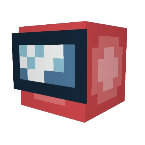 AmbitiousSquid Minecraft avatar head, 3D render