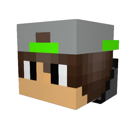Ambrose_Rex Minecraft avatar head, 3D render