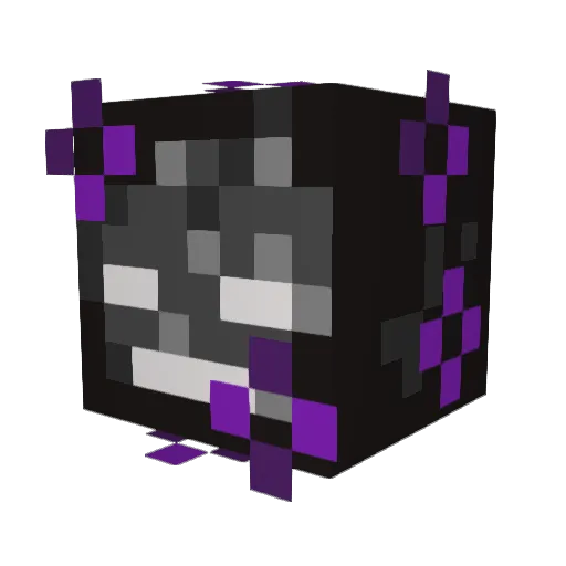 Ambryel Minecraft avatar head, 3D render