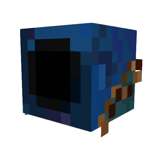 Ambus10 Minecraft avatar head, 3D render