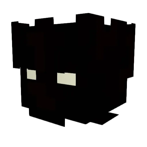 Ambush53 Minecraft avatar head, 3D render