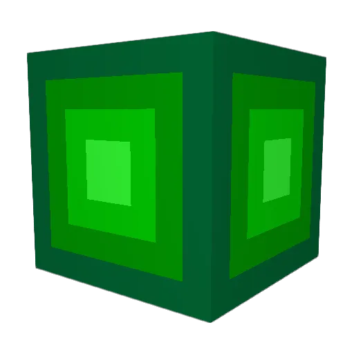 Ambyounet Minecraft avatar head, 3D render