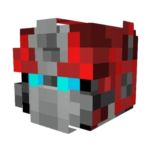 Amelisiaaa_ Minecraft avatar head, 3D render