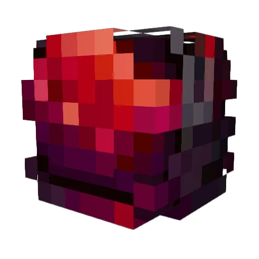 Amend11 Minecraft avatar head, 3D render