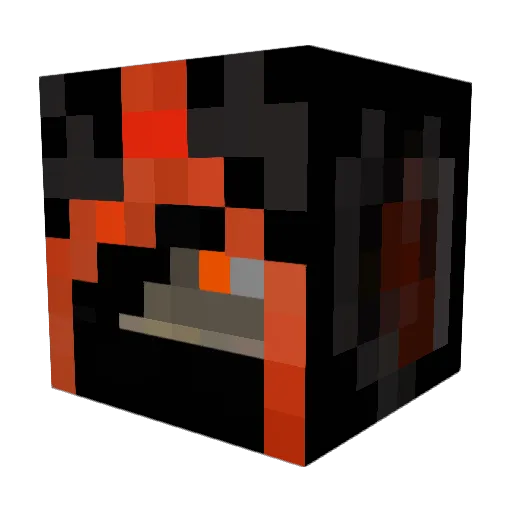Amenderkiller Minecraft avatar head, 3D render