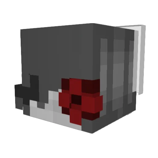 Amephorus Minecraft avatar head, 3D render