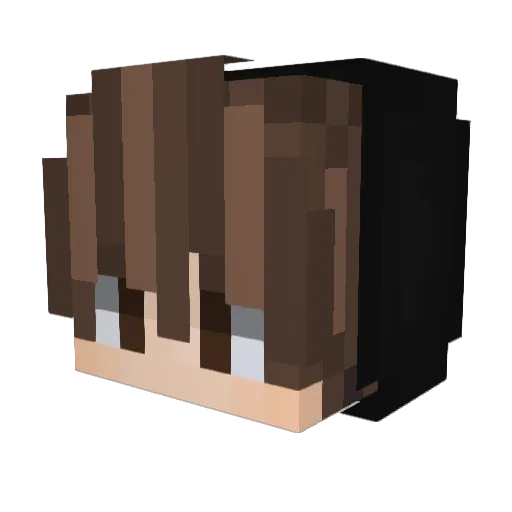 Amer_TK Minecraft avatar head, 3D render