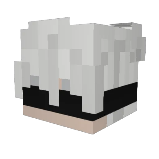 Ameram Minecraft avatar head, 3D render