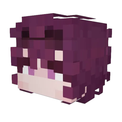 Americanish123 Minecraft avatar head, 3D render