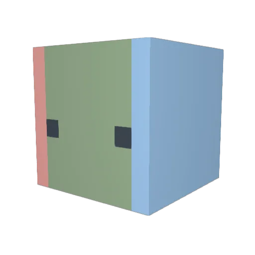 Amesyyy Minecraft avatar head, 3D render