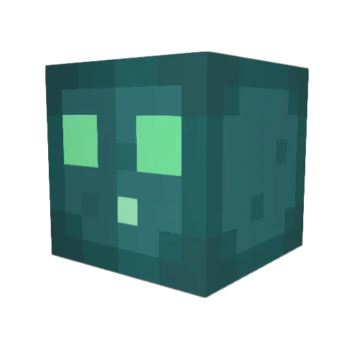 AmethystWing721 Minecraft avatar head, 3D render