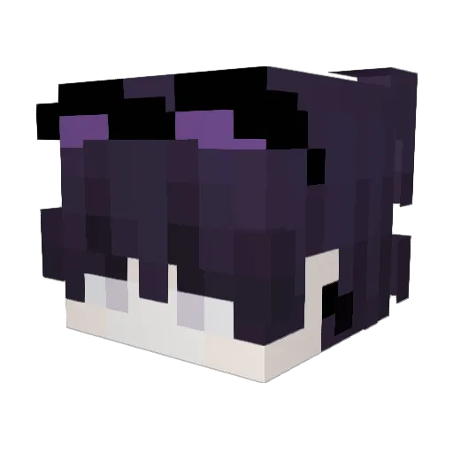Amgelitox Minecraft avatar head, 3D render