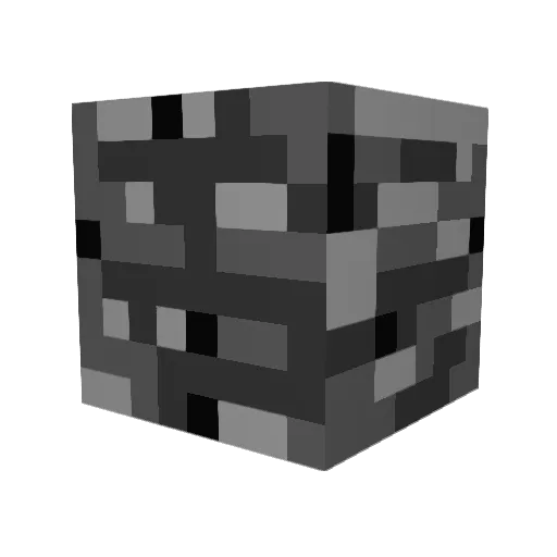 Amiens Minecraft avatar head, 3D render