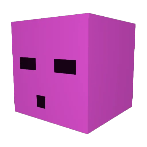 AmiralCitron Minecraft avatar head, 3D render