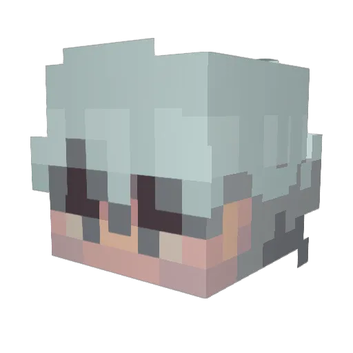 Ammann_Z Minecraft avatar head, 3D render