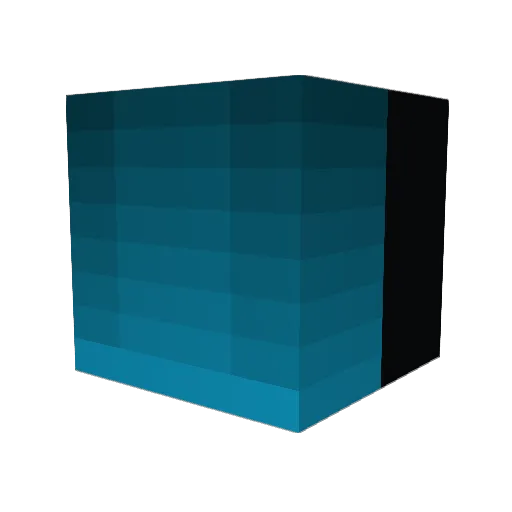 Amok Minecraft avatar head, 3D render