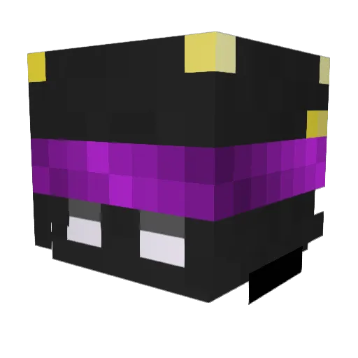 Amon_Bruno Minecraft avatar head, 3D render