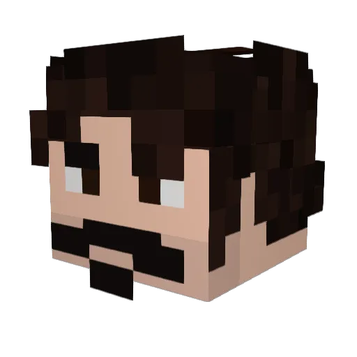 Amongusgaming567 Minecraft avatar head, 3D render