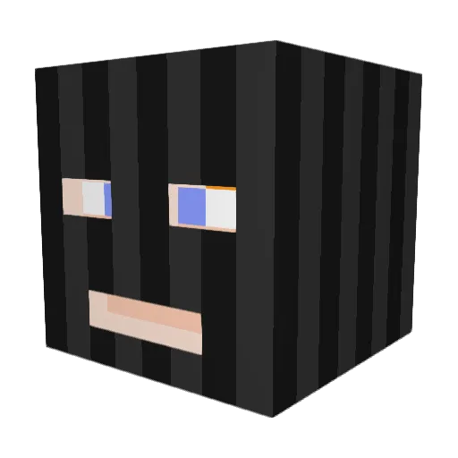 AmosMoses11 Minecraft avatar head, 3D render
