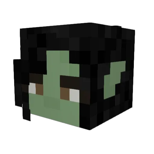 Ampulla_of_Vater Minecraft avatar head, 3D render