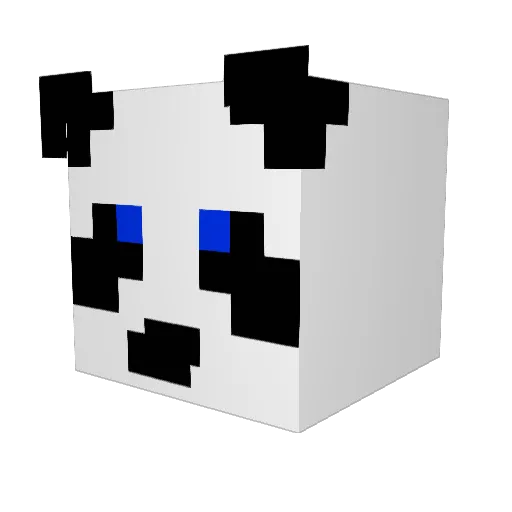 AmpyKiller Minecraft avatar head, 3D render