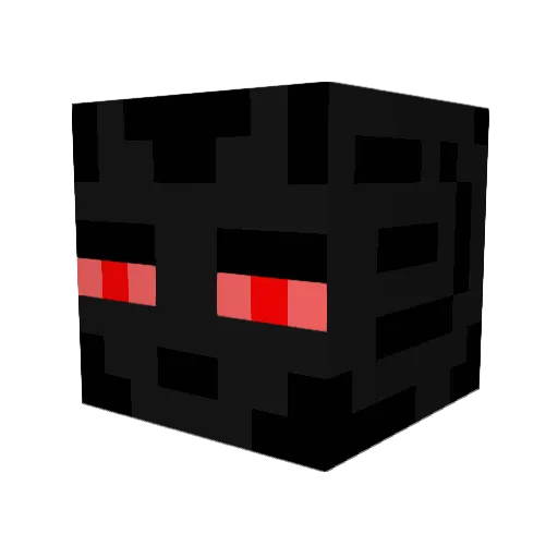 AmriixACE Minecraft avatar head, 3D render