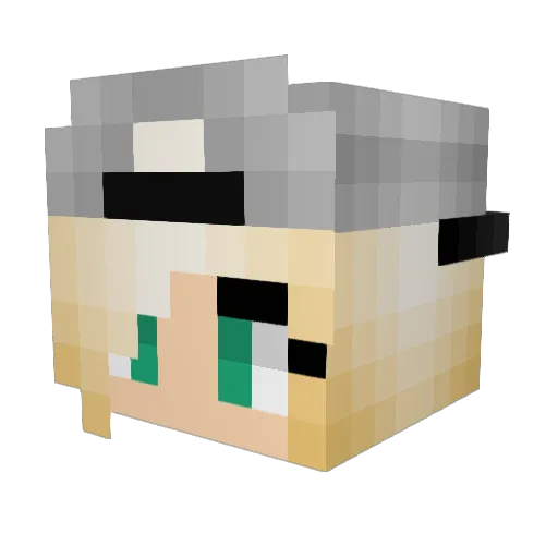 Amy_Joy Minecraft avatar head, 3D render