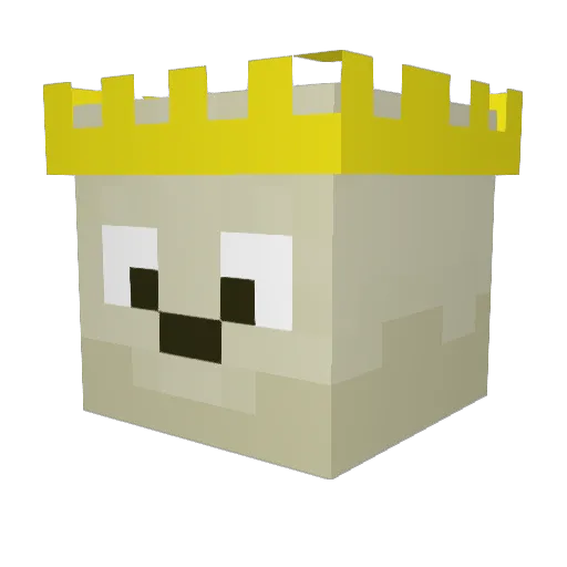 Amyhre996 Minecraft avatar head, 3D render