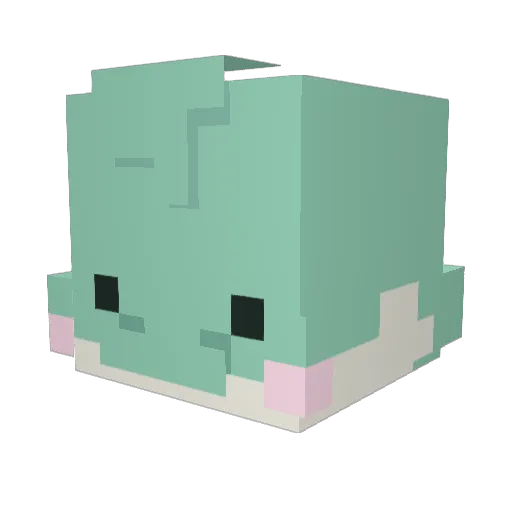 Amyn3322 Minecraft avatar head, 3D render