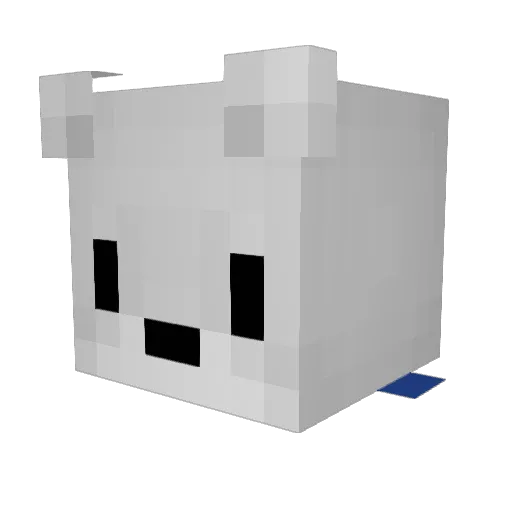 Amyy_Dee Minecraft avatar head, 3D render