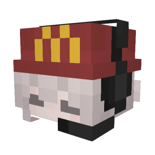 An0nymouz1 Minecraft avatar head, 3D render
