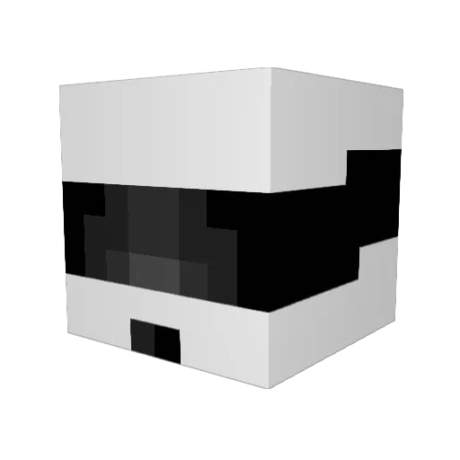 An1pro Minecraft avatar head, 3D render