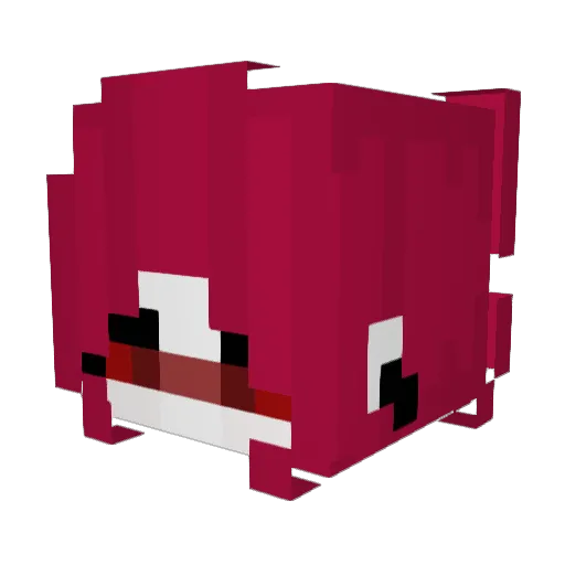 An1uwu231 Minecraft avatar head, 3D render