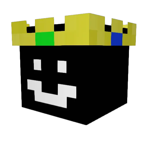 An3s001 Minecraft avatar head, 3D render
