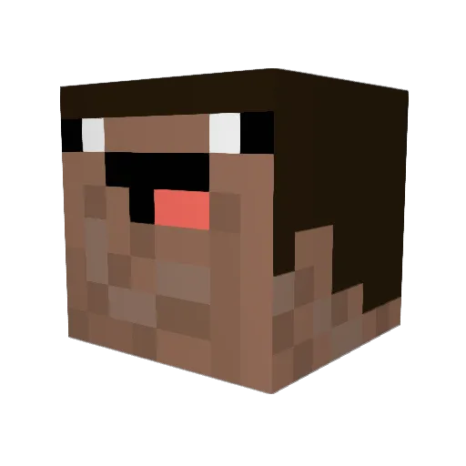 AnDrEyNAGIB27_UA Minecraft avatar head, 3D render