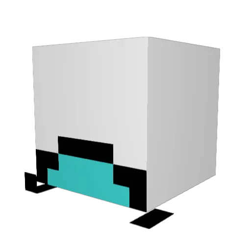 AnImE_tIDdIe Minecraft avatar head, 3D render